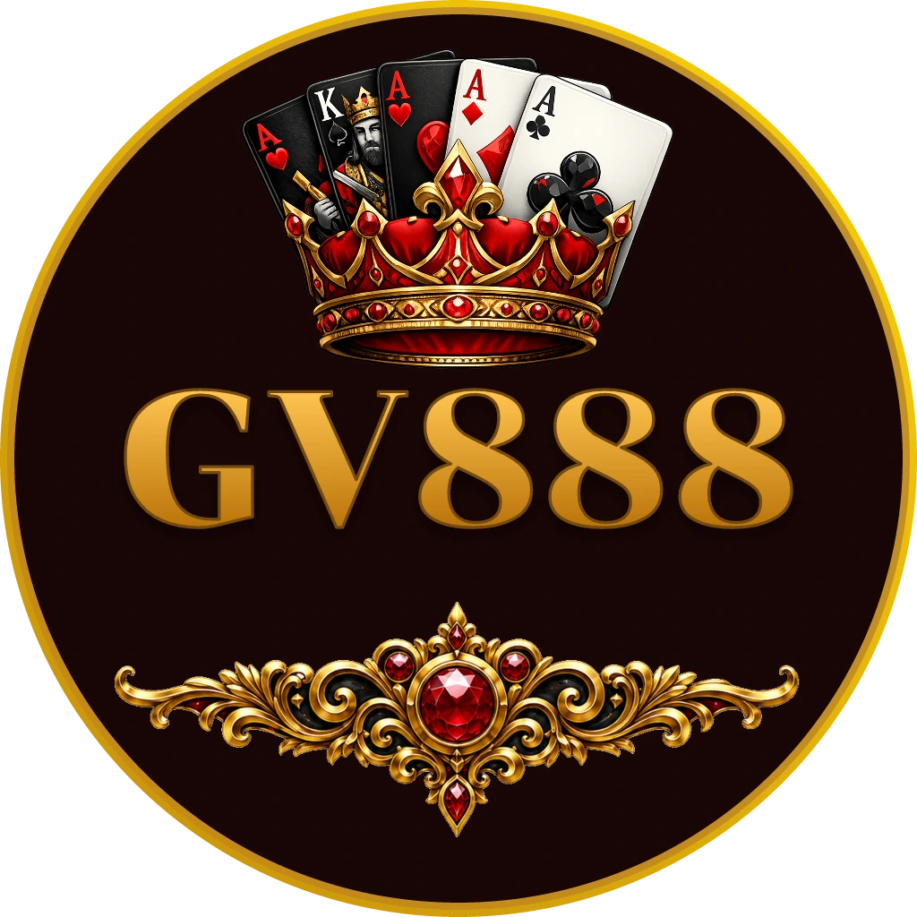 Elegant casino woman in a red dress holding poker chips with a roulette table behind her representing the luxury gaming environment of GV888 for players in Bangladesh